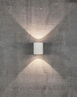 Nordlux Canto 2 Up/Down Væglampe - Hvid