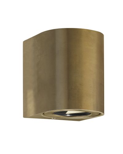 Nordlux Canto 2 Up/Down Væglampe - Messing