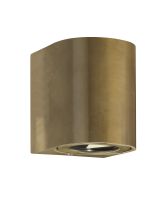 Nordlux Canto 2 Up/Down Væglampe - Messing