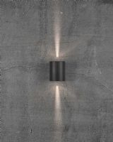 Nordlux Canto 2 Up/Down Væglampe - Sort