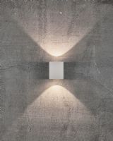 Nordlux Canto Kubi 2 Up/Down Væglampe - Hvid