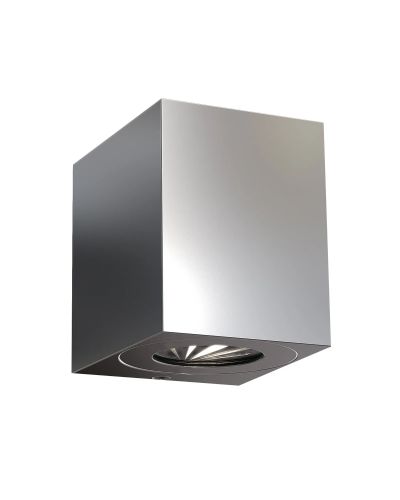 Nordlux Canto Kubi 2 Up/Down Væglampe - Rustfrit Stål