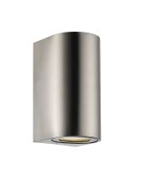 Nordlux Canto Maxi 2 Up/Down Væglampe - Rustfrit Stål