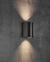 Nordlux Canto Maxi 2 Up/Down Væglampe - Sort