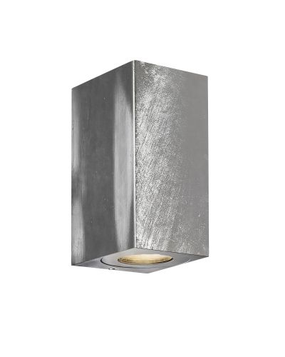 Nordlux Canto Maxi Kubi 2 Up Væglampe - Galvaniseret Stål