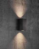 Nordlux Canto Maxi Kubi 2 Up Væglampe - Sort