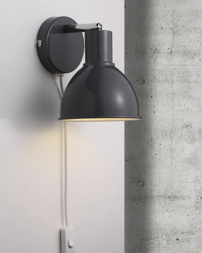 Nordlux Pop Væglampe - Antracit