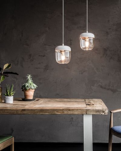 Umage Acorn Pendel - Hvid/Kobber