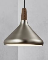 Nordlux Nori Pendel - Ø27 - Børstet Stål