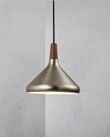 Nordlux Nori Pendel - Ø27 - Børstet Stål