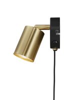 Nordlux Explore Væglampe - Messing