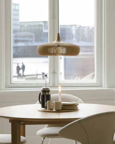 Clava Dine Wood Lampeskærm - Natural Oak