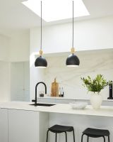 Halo Design Dueodde Pendel - Sort/Metal - Ø24