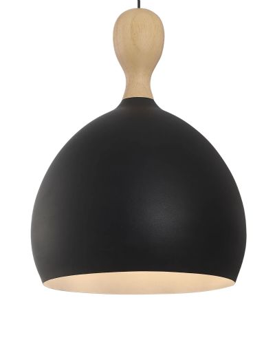 Halo Design Dueodde Pendel - Sort/Metal - Ø39