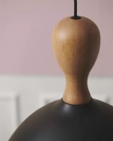 Halo Design Dueodde Pendel - Sort/Metal - Ø39