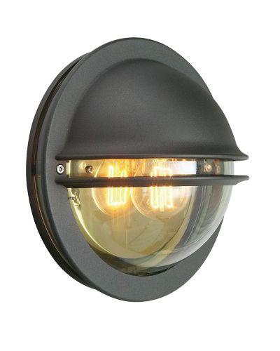 Norlys Berlin Væglampe E27 - Klar, Sort