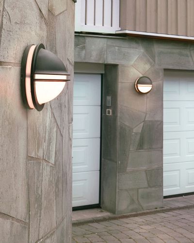 Norlys Berlin Væglampe E27 - Klar, Sort