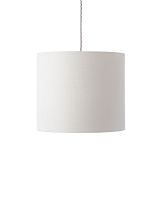 Ebb & Flow Marl Hvid Stofskærm m/ pendel