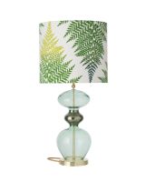 Ebb & Flow Fern Leaves Graphic - Grøn m/ Futura bordlampe