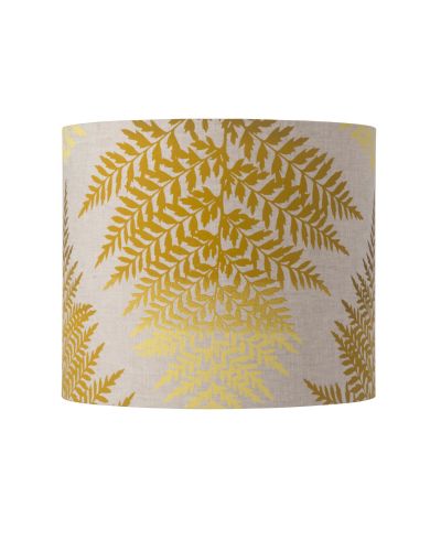 Ebb & Flow Fern Leaves Graphic - Okker - Ø35 - Stofskærm