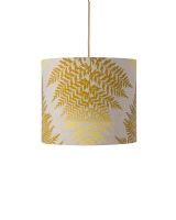 Ebb & Flow Fern Leaves Graphic - Okker m/ pendel