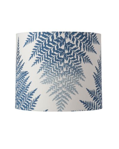 Ebb & Flow Fern Leaves Graphic - Indigo - Ø35 - Stofskærm