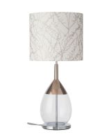 Ebb & Flow Branches - Hvid/Sølv m/ Lute bordlampe