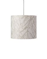 Ebb & Flow Branches - Hvid/Sølv m/ pendel