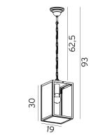 Norlys Lofoten Loftlampe i Kæde - Sort - 1944 Mål.jpg