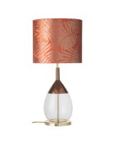 Ebb & Flow Fern Leaves Wild - Rust m/ Lutebordlampe