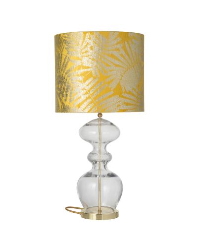 Ebb & Flow Fern Leaves Wild - Gul - Ø35 - Stofskærm