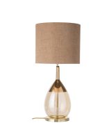 Ebb & Flow Lute Lampefod - Gylden/Guld m/ SH101005lampeskærm