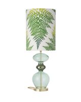 Ebb & Flow Futura Lampefod - Forest Green m/ SH101048 lampeskærm