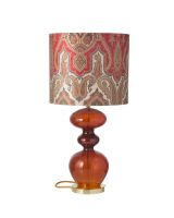 Ebb & Flow Futura Lampefod - Rust m/ SH101030 lampeskærm