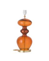 Ebb & Flow Futura Lampefod - Rust - Guld base