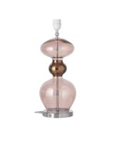 Ebb & Flow Futura Lampefod - Obsidian - Sølv base