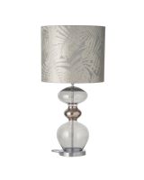 Ebb & Flow Futura Lampefod - Grå m/ SH101025 lampeskærm