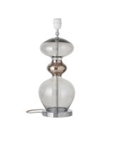 Ebb & Flow Futura Lampefod - Grå - Sølv base