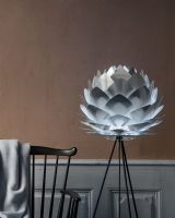 Umage Silvia Medium - Børstet Stål - Ø50/m Tripod Floor