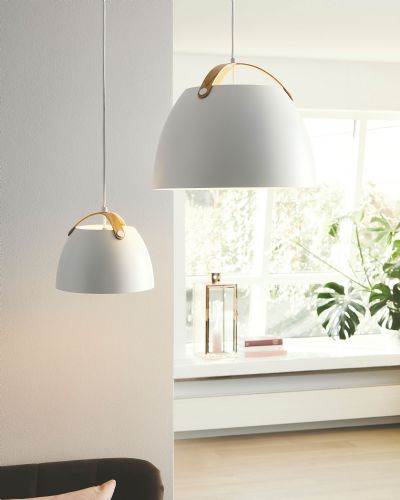 Halo Design Oslo Pendel - Hvid - Ø16