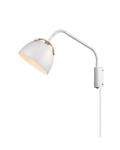 Halo Design Oslo Væglampe - Hvid - Ø16