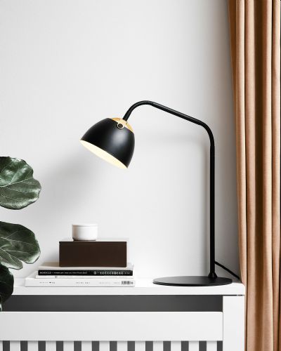 Halo Design Oslo Bordampe - Sort - Ø16