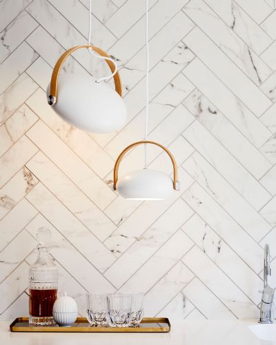 Halo Design DC Pendel - Hvid - Ø40