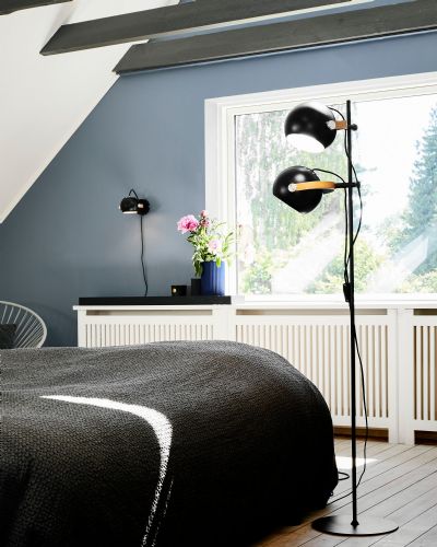 Halo Design DC Væglampe - Sort - Ø12