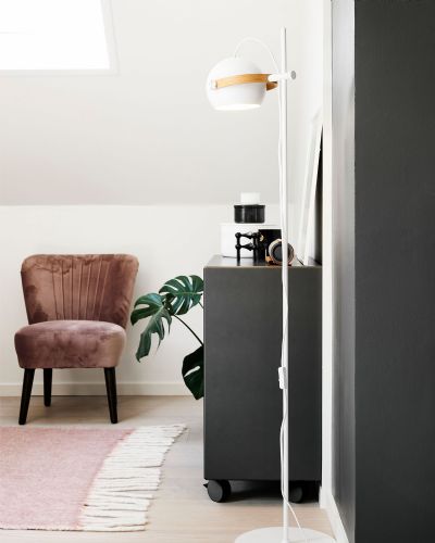 Halo Design DC Gulvlampe - 1 hoved - Hvid - Ø18