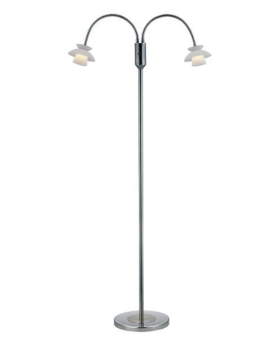 Halo Design Dallas Glas Duo Gulvlampe - Opal