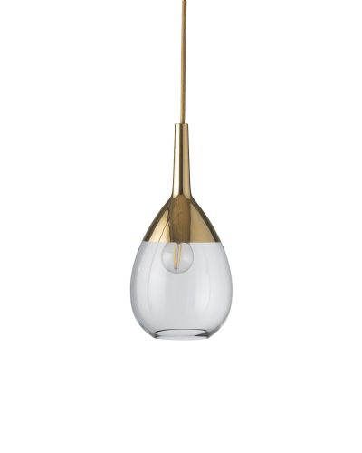 Ebb & Flow Lute, 14cm Klar/Guld