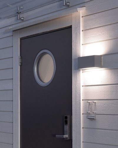 Norlys Asker Big Up/Down LED Væglampe - Sort