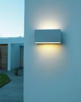 Norlys Asker Big Up/Down LED Væglampe - Aluminium