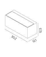 Norlys Asker Big Up/Down LED Væglampe